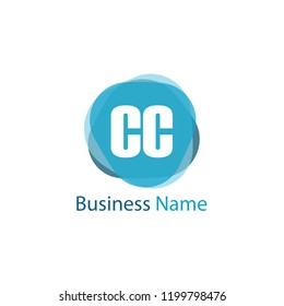 Initial Letter CC Logo Template Design