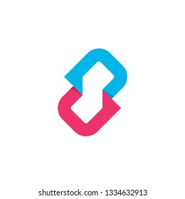 Initial Letter CD DC Logo Design Inspiration