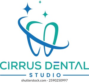 Initial letter CD Dental Logo