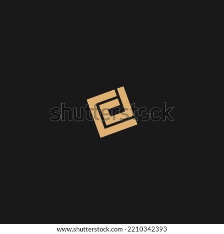 Initial letter CD logo design template element  for business and company identity

