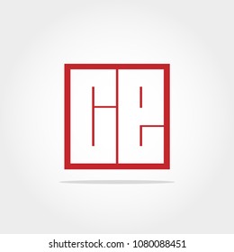 Initial Letter CE Logo Design