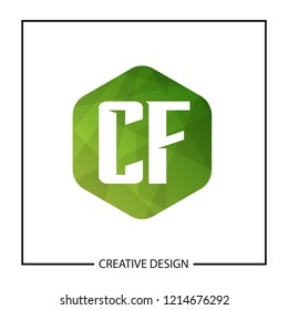 Initial Letter CF Logo Template Design
