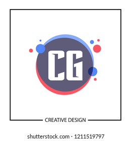Initial Letter CG Logo Template Design