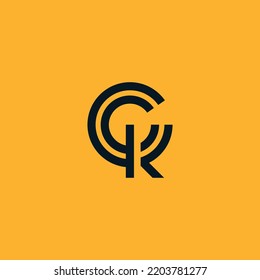 Initial letter CK, KC modern monogram and elegant logo design, premium logo on luxury background.