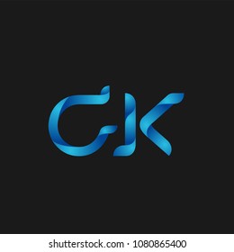 Initial Letter CK Logo Design