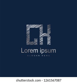 Initial Letter CK logo Template Vector Design