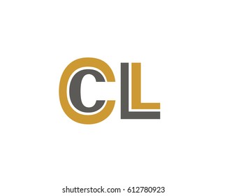 Initial Letter CL logo design template element