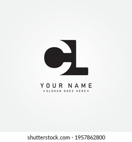 Initial Letter CL Logo - Minimal Business Logo
