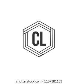 Initial Letter CL Logo Template Design