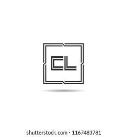 Initial Letter CL Logo Template Design