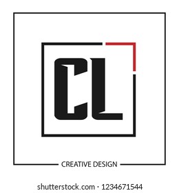 Initial Letter CL Logo Template Design