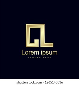 Initial Letter CL Logo Template Vector Design
