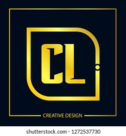 Initial Letter CL Logo Template Design