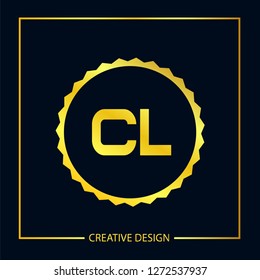 Initial Letter CL Logo Template Design
