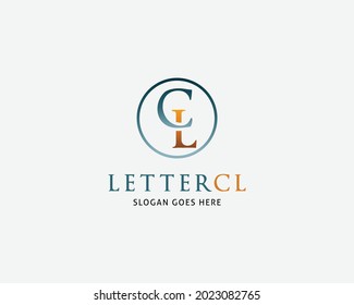 Initial Letter CL Logo Template Design