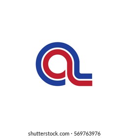 Initial Letter CL OL Linked Design Logo