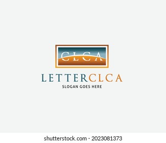 Initial Letter CLCA Logo Template Design