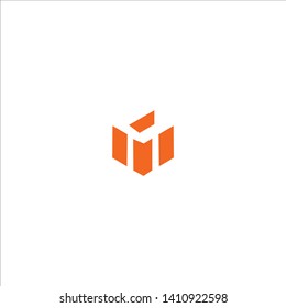 Initial Letter CM C M Logo