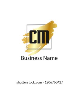 Initial Letter CM Logo Template Design