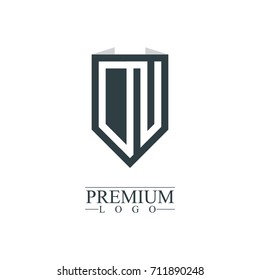 Initial Letter CN  Company Design Logo Template