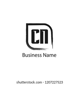 Initial Letter CN Logo Template Design