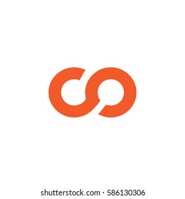 initial letter CO logo design