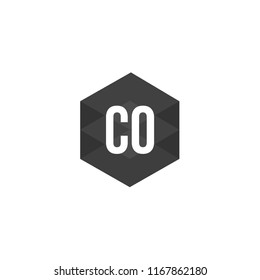 Initial Letter CO Logo Template Design