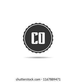 Initial Letter CO Logo Template Design