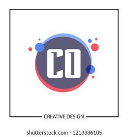 Initial Letter CO Logo Template Design