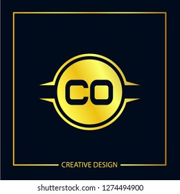 Initial Letter CO Logo Template Design