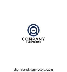 Initial Letter CO Logo Template Design