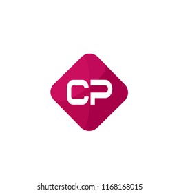 Initial Letter CP Logo Template Design