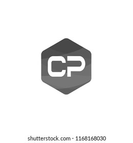 Initial Letter CP Logo Template Design
