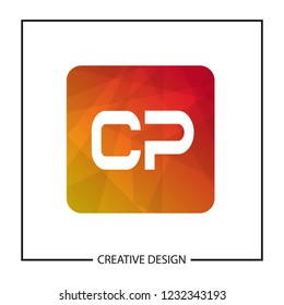 Initial Letter CP Logo Template Design