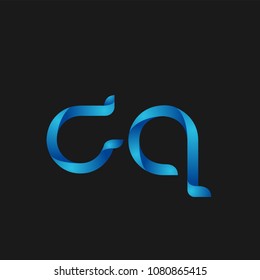 Initial Letter CQ Logo Design