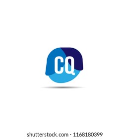 Initial Letter CQ Logo Template Design