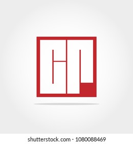 Initial Letter CR Logo Design