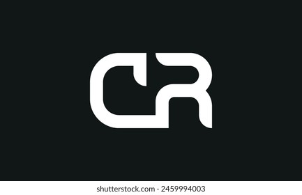 Initial Letter CR Logo Design. CR Logo Design. Creative And Modern CR logo.