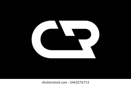 Initial Letter CR Logo Design. CR Logo Design. Creative And Modern CR logo.