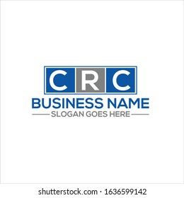 Initial letter CRC Logo design & creative industry, web, business and company.