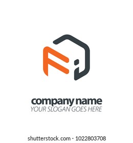 Initial Letter Creative Logo