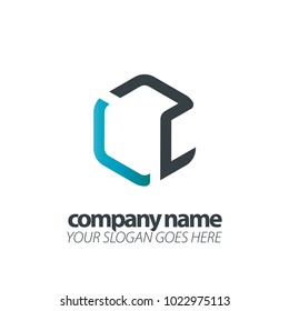 Initial Letter Creative Logo