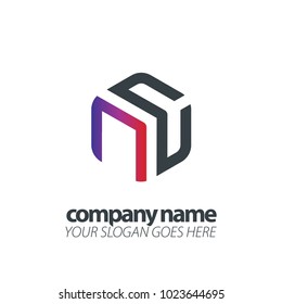 Initial Letter Creative Logo