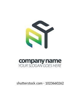 Initial Letter Creative Logo