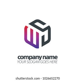 Initial Letter Creative Logo