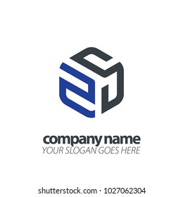 Initial Letter Creative Logo