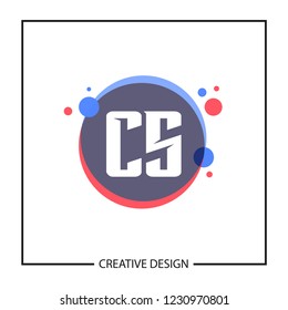 Initial Letter CS Logo Template Design