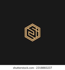 Initial Letter CSI Logo Template Design
