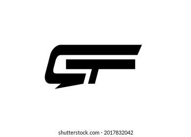 Initial Letter CT Logo Design Template 