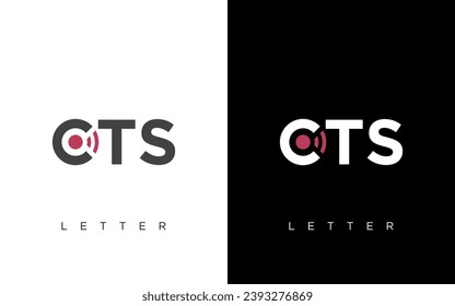 Initial Letter CTS Logo Vector Designs Modern Elegant Vector Concept Template, CTS initial letter logo design business company identity, CTS Letter Business Logo Design Alphabet Icon Vector Symbol.